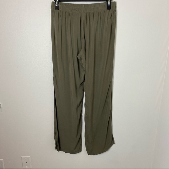 BeBop Pull On Wide Leg Side Split Pants - Picture 4 of 12